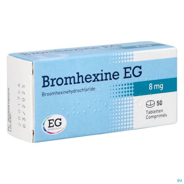 Bromhexine Cpr 50 X 8 Mg   Eg