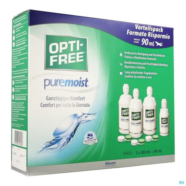 Opti-Free Puremoist 3 X 300Ml