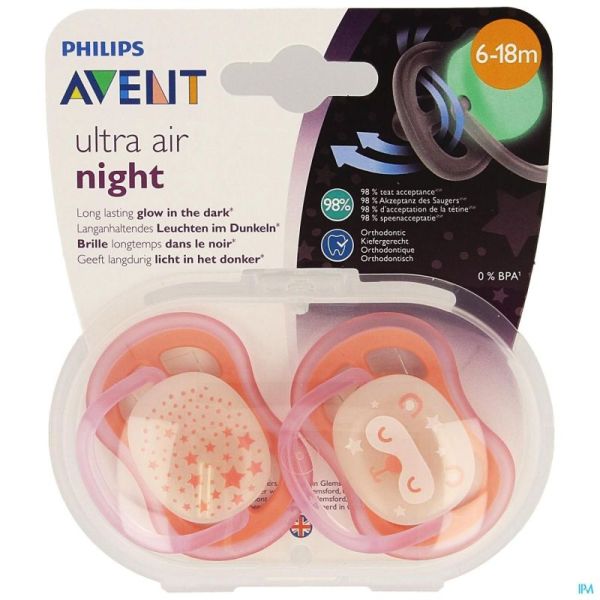 Avent Suc 6 M Air Night Girl