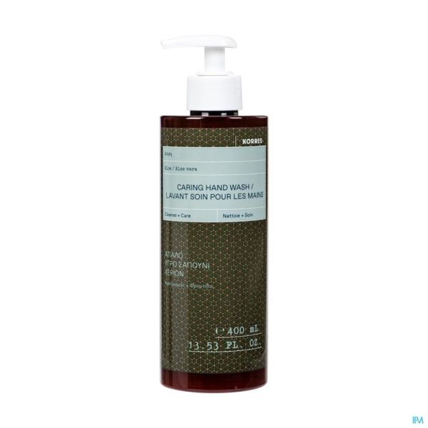 Korres kb soin mains lavant aloe vera    400ml