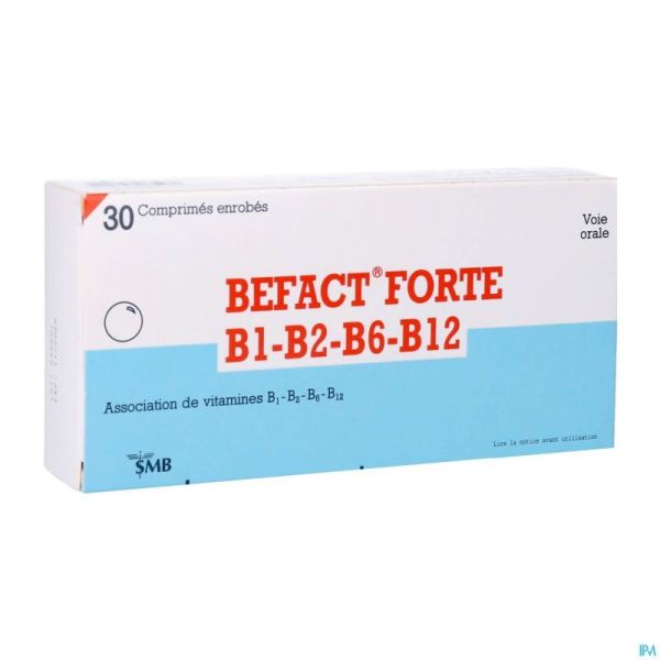 Befact Forte B1-b2-b6-b12 Comp Enrobe 30