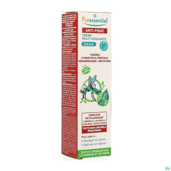 Puressentiel A/pique Creme Apaisante Bebe 30ml