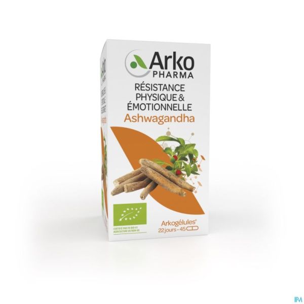 Arkogelules Ashwagandha Bio Caps 45