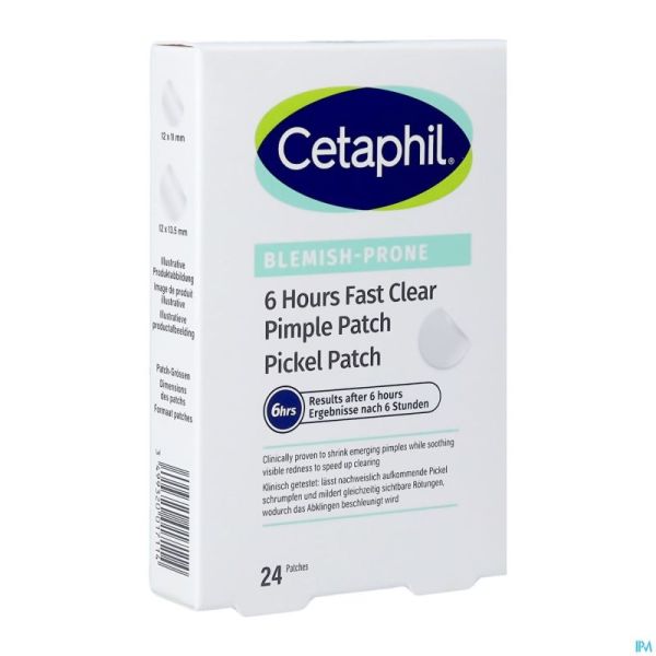Cetaphil 6 Hour Fast Clear Acne Patch 24