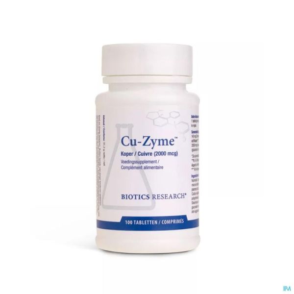 Cu Zyme Comp 100 X 2 Mg  Ener