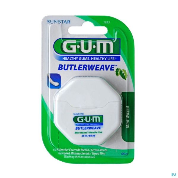 Gum Fil Weave Cire Menth 1855