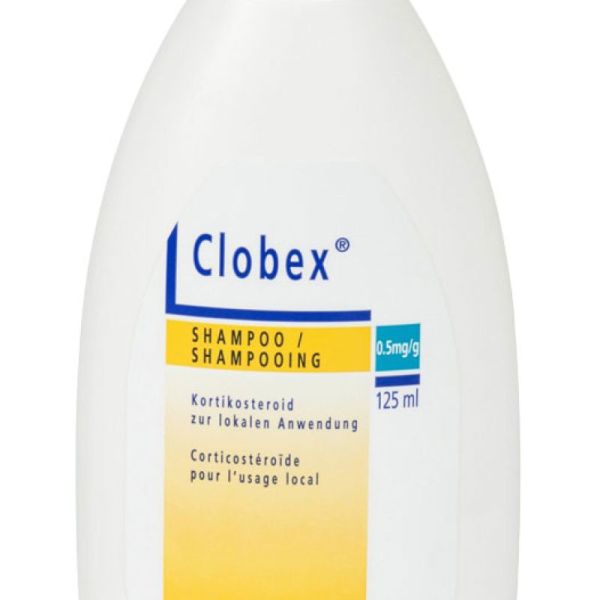 CLOBEX 500 UG/G SHAMPOO FL 125 ML