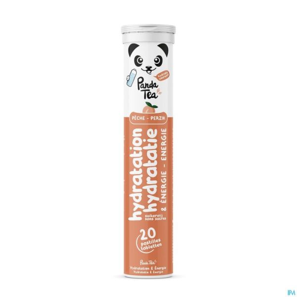 Panda Tea Hydratation Peche Comp Efferv.20