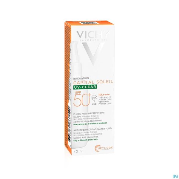 Vichy Capital Soleil Uv Clear Ip50 40ml