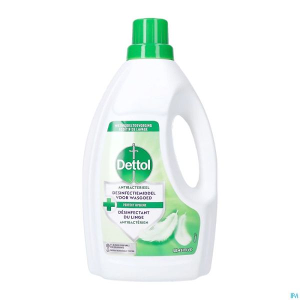 Dettol Desinfectant Linge A/bacterie Sensitiv.1,5l