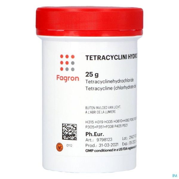 Tetracycline Hcl  25 G Fagron