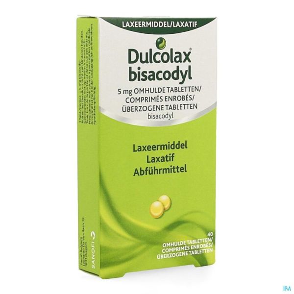 Dulcolax Cpr 40 X 5 Mg