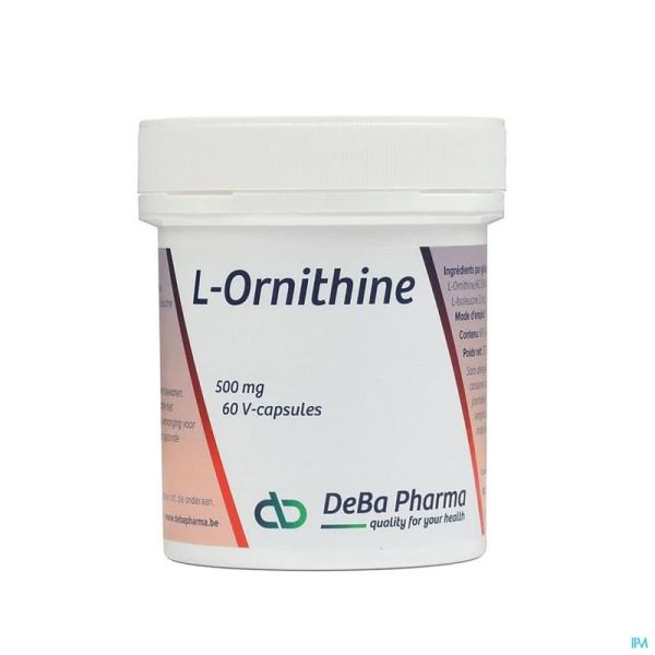 L-Ornithine Cap 60 X 500 Mg