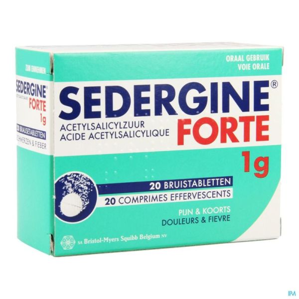 Sedergine Forte Cpr 20 X 1 G