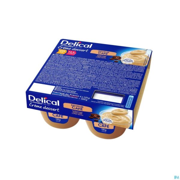 Delical Creme Dessert La Floridine Cafe 4x125g