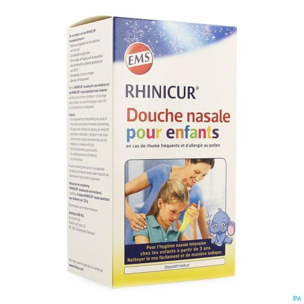 Rhinicur Douche Nas+4 Sac Enf