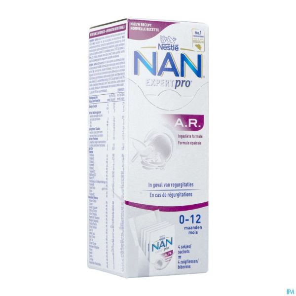 Nan Expertpro A/regurgitations Sticks 4x26,2g