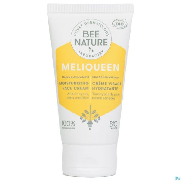 Bee Nature Creme Visage Hydratant Meliqueen 50ml