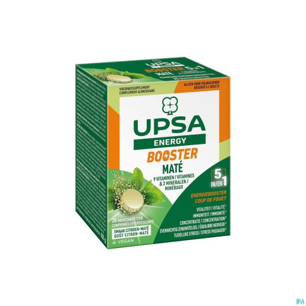 Upsa Energy Booster Mate Comp Efferv. 20 Nf