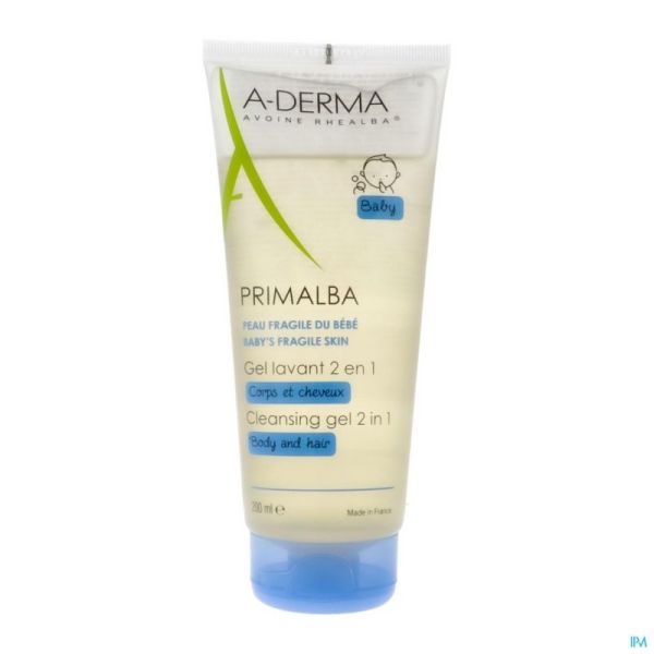 A-Derma Primalba Gel Lav 200M