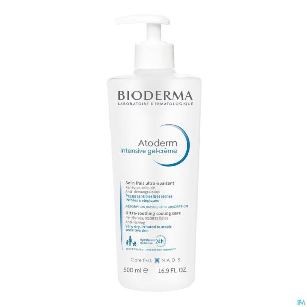 Bioderma Atoderm Intensive Gel Cr Fl .pompe 500ml