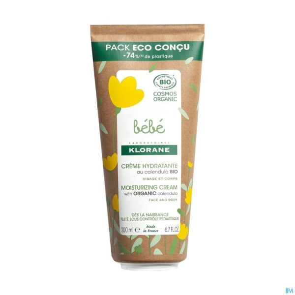 Klorane Bb Creme Hydratante Bio 200ml