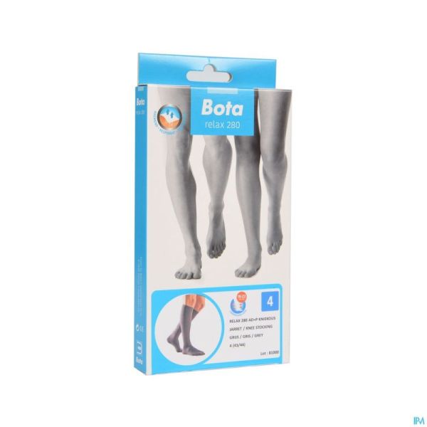 Bota Relax 280 Bas Jarret Gris N4 2
