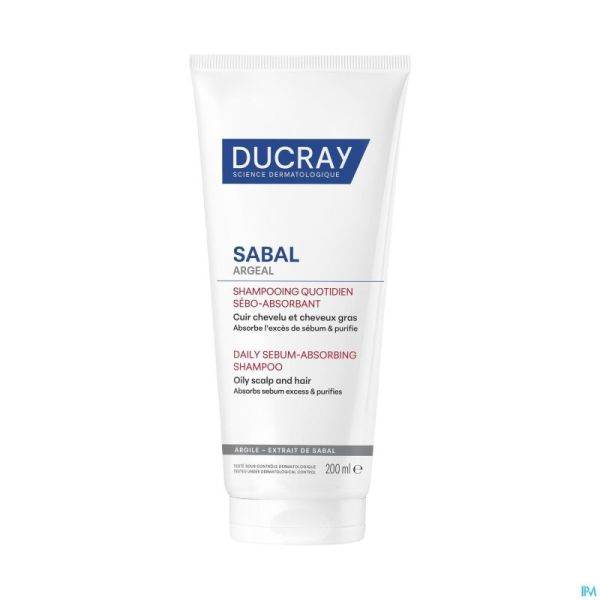 Ducray Sabal Argeal Sh Quotid Sebo-absorbant 200ml