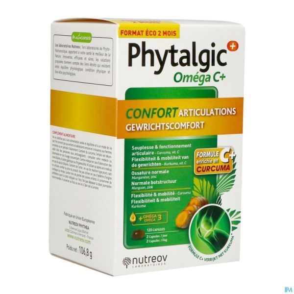 Phytalgic Omega C + Bt120 Caps 120