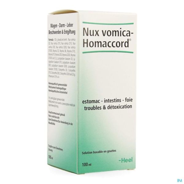 Nux Vomica Homa 100 Ml   Heel