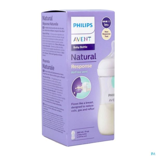 Philips Avent Natural 3.0 Airfree Biberon 260ml