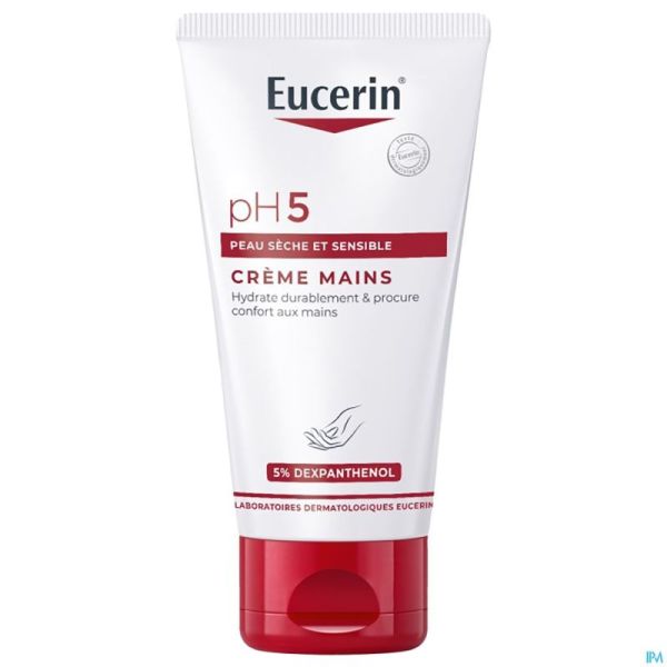 Eucerin Ph5 Peau Sensible Creme Mains 75ml