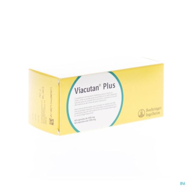 Viacutan Plus Cap 40 X 550 Mg