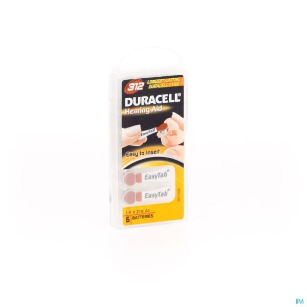 Duracell Pile Easytab 675 / 6