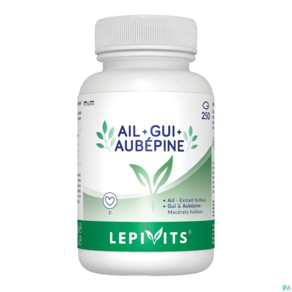Ail + Gui + Aubepine Caps 250 Lepivits