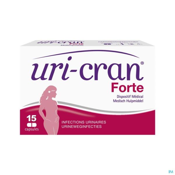 Uri-Cran Forte Cap 15