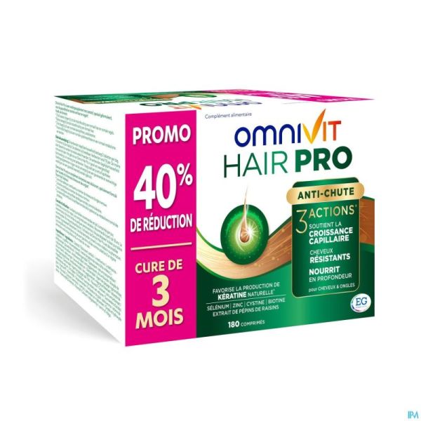 Omnivit Hair Pro Comp 180 Promo -40%