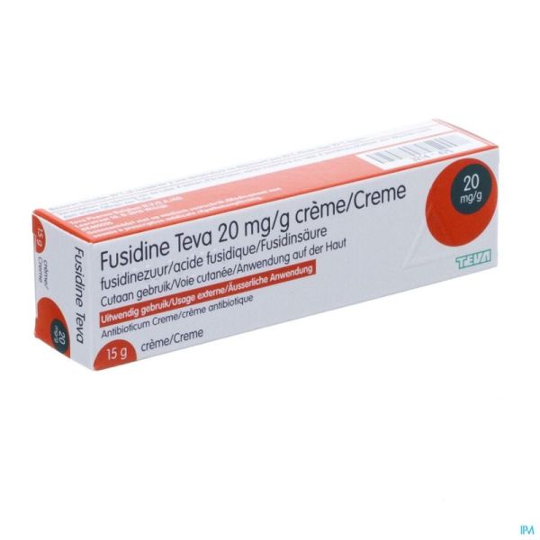 Fusidine teva 20mg/g creme 15g