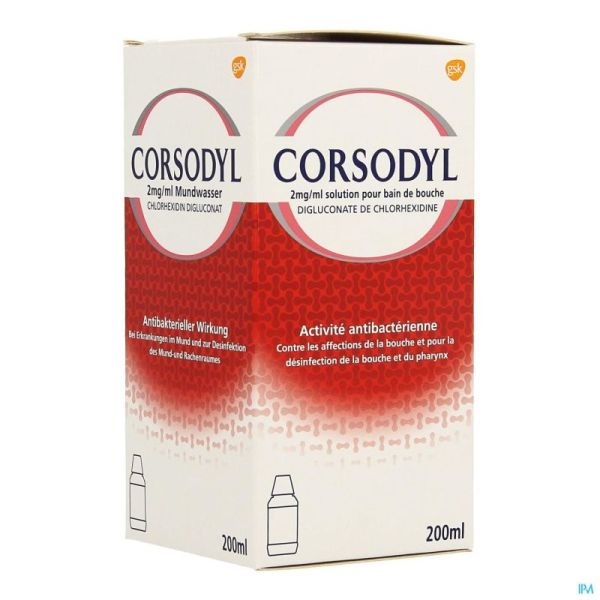 Corsodyl Bain De Bouche