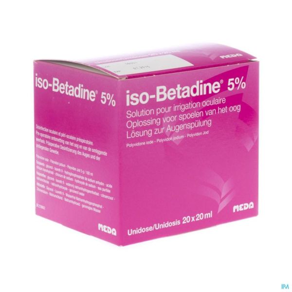 Iso-Betadine Sol Ocul 20 Ml