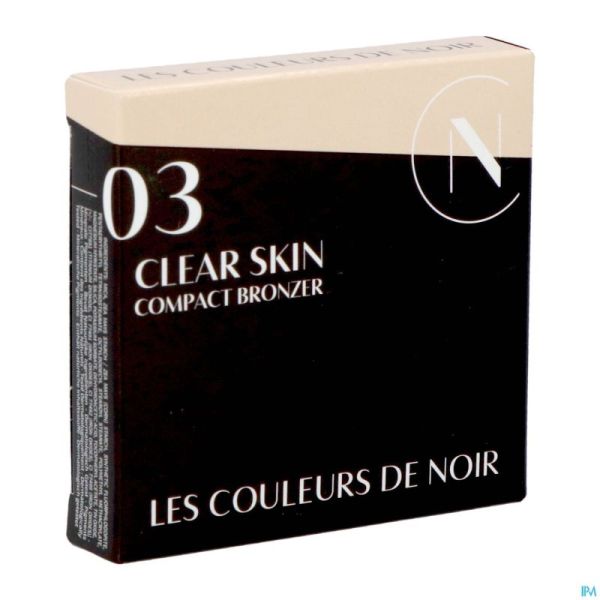 Couleurs De Noir Clear Skin Comp. Bronzer 03 Br.