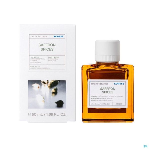 Korres kb edt epices safran    50ml