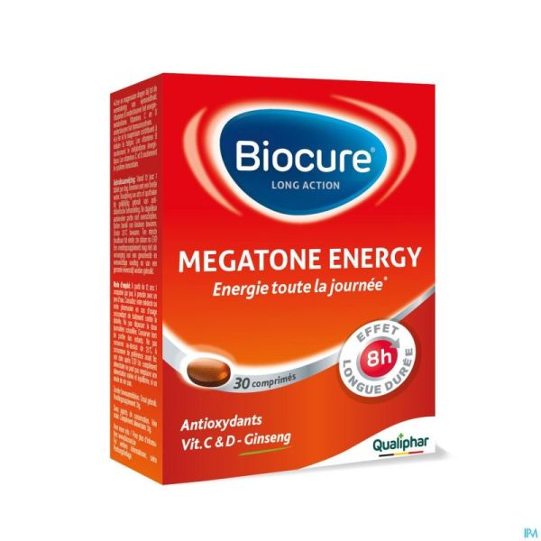 Biocure Megatone Energy La Comp 30 Promo -5€
