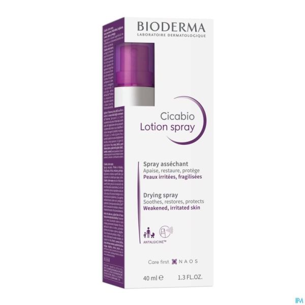 Bioderma Cicabio Lotion Spray Reparateur 40ml