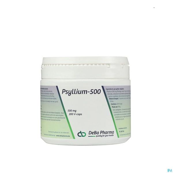 Psyllium Caps 200 Deba