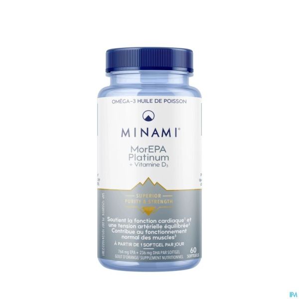 Minami Morepa Platinum Vitamine D3 Caps 60