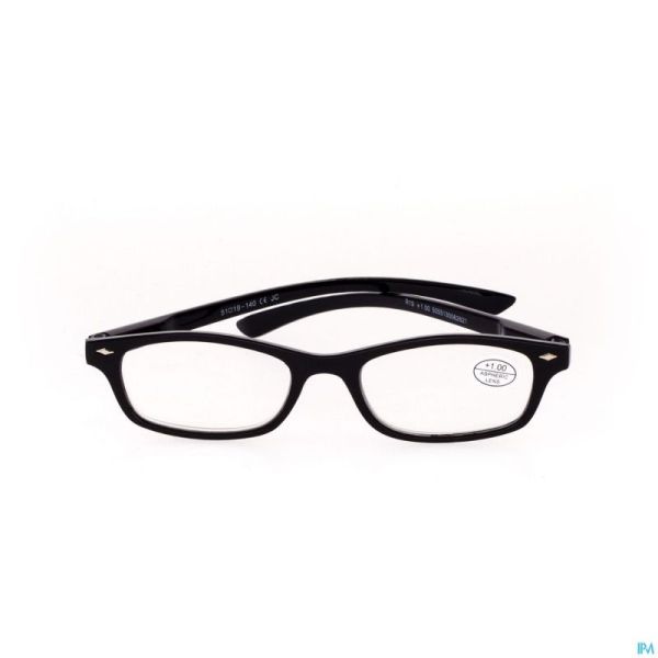 Pharmaglasses Lunettes Lecture Diop.+1.00 Black