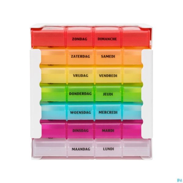 Eureka Care Pilulier Couleur 1 Semaine