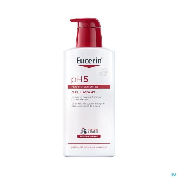 Ph5 Eucerin Gel Lav 400 Ml