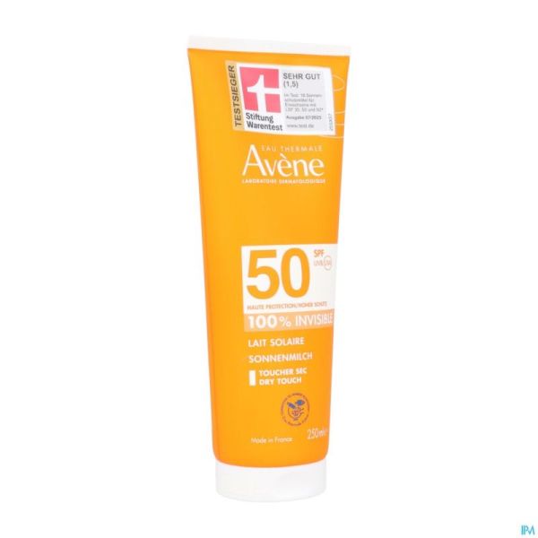 Avene Sol Spf50 Zonnemelk 250ml